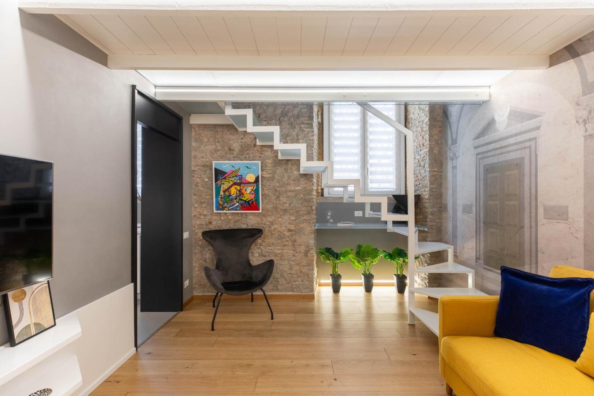Iflat Glass And Stone Loft Apartment Roma Exterior foto